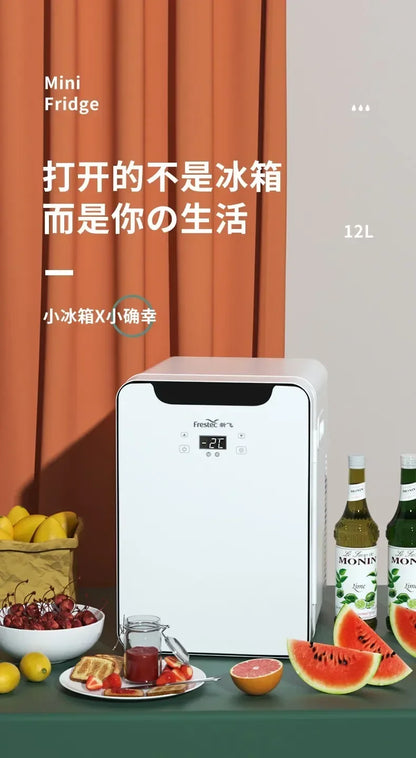 USB/220V Compact Refrigerator by Xinfei - Portable Mini Fridge for Office, Home and Car Use DB