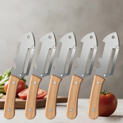 Kitchen Peeler Scissors Cutter Vegetable Peeler Bottle Opener Peeling Knife Fruit Kitchen Accessories Household Slicing Tools