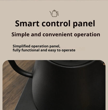 V60 1000W Fast Electric Kettle, 1L Capacity, 304 Stainless Steel, One-Touch Boil & Dry Burn Protection