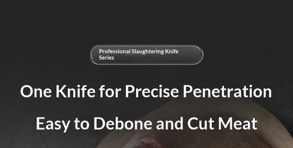 Professional threepiece butcher knife set Kitchen knives for beef pork and lamb with deboning cutting and multipurpose functions