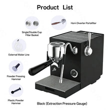 CAFOVO E120 Semi-automatic Espresso Machine ULKA Pump 9Bar OPV System 3 Boiler with OLED Display for Cafe Coffee Maker 220V