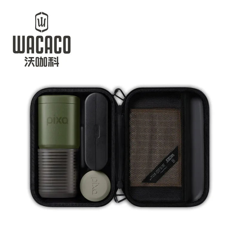 Wacaco Pixapresso Portable Electric Espresso Coffee Capsule Machine Battery Powered For Outdoor Camping Hiking Travel Home Cafe