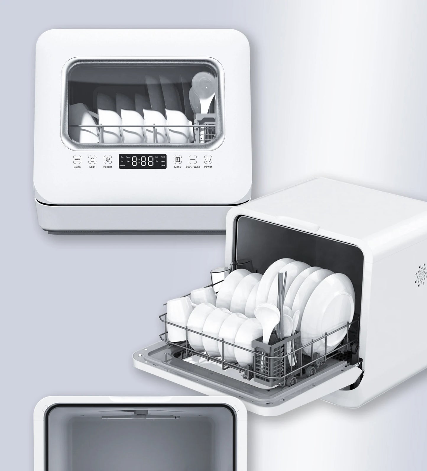SAA ETL GS PSE Mini Dishwasher Machine Baby Bottle Washer Portable Dishwasher for RV Household