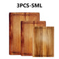 WXCOO Wooden Cutting Boards Meat Cutting Board Cheese Fruit Cutting Board Chopping Blocks Kitchen Tools Butcher Block