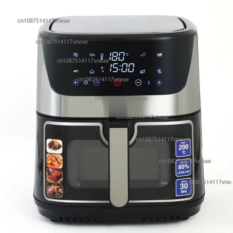 Large-Capacity Air Fryer Home Use Smart New Touchscreen Electric Fryer French Fry Maker Electric Oven
