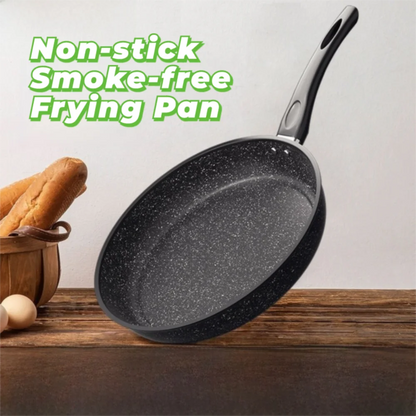 22/24/26/28cm Steak Frying Pan with Glass Lid Stone Skillet Cookware Muliti-Purpose NonStick Kitchen Cooking Tools