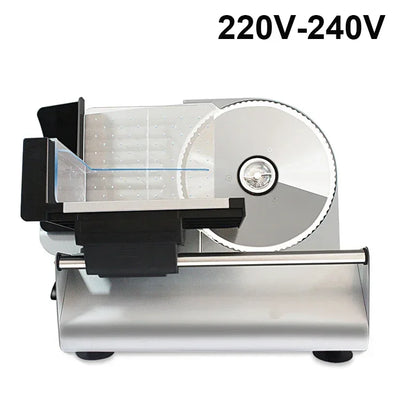 Electric Slicer Household for Bread Meat Sausage Vegetables Lamb Slice Hot Pot Ham Meat Adjustable Thickness 0-15mm 200W