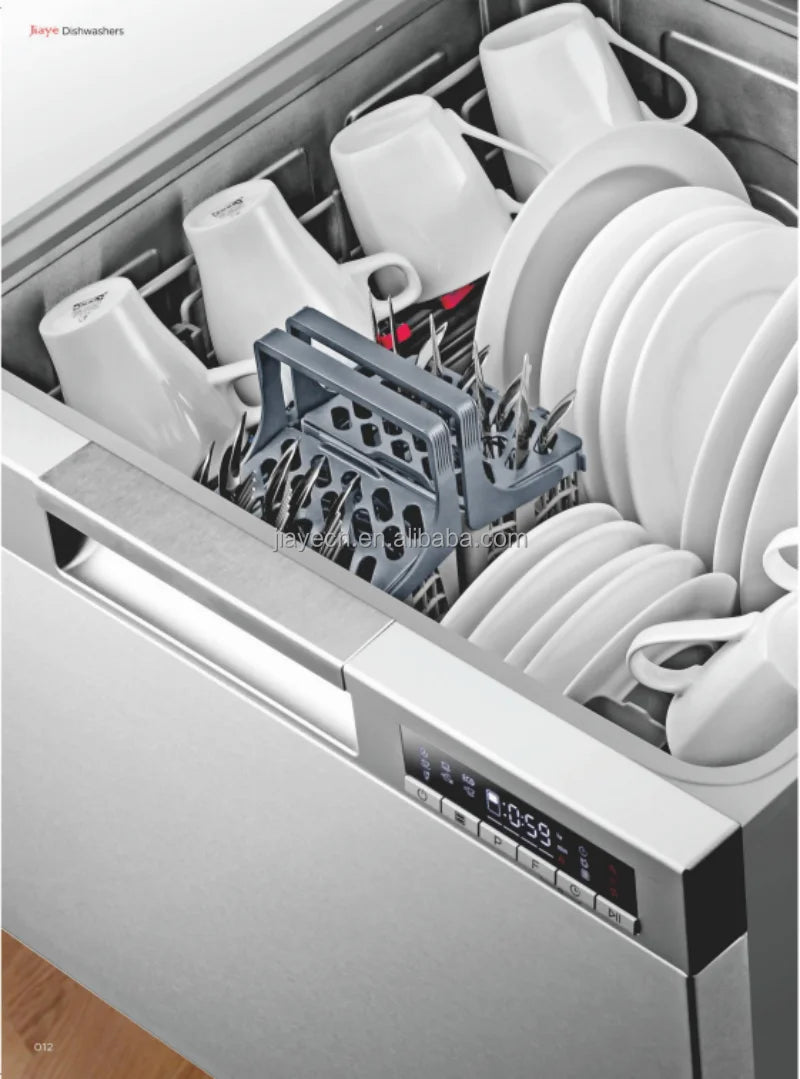 Smart Drawer Dishwashers Built in High Quality Professional Stainless Steel Turbo  12 Settings Household Home Drawer Dishwasher