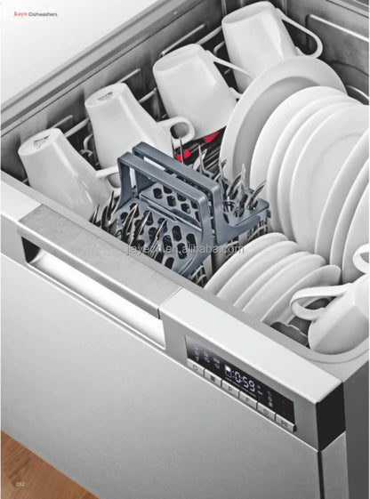 Smart Drawer Dishwashers Built in High Quality Professional Stainless Steel Turbo  12 Settings Household Home Drawer Dishwasher
