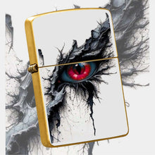 Dark Fantasy Dragon Eye Lighter, Striking Red Pupil Art Pattern Portable Igniter, Unique Stylish Accessory For Daily Use, Outdoor Camping, Candle Lighting, Birthday Party Decor, Exquisite Distinctive Gift For Fantasy Art Love