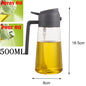 Oil Bottle Oil Spray for Cooking Household Kitchen Spray Olive Oil Barbecue Fat Control Food Grade Spray Pot Kitchen Gadgets