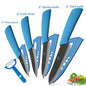 Ceramic Knives Kitchen knives Set 3 4 5 6 inch Chef knife Cook Set Chef Utility Slicer Vegetable Peeler White Zirconia Blade