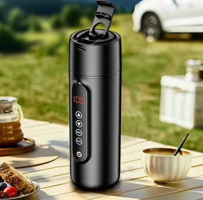 Heating Temperature Control Electric Kettle 24V Car Truck Water Heater Car Heating Smart Water Cup