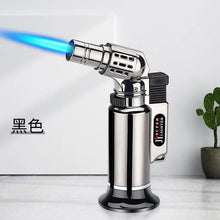 Metal Windproof Turbo Gas Lighters Welding Torch Kitchen Cooking Adjustable Flame Powerful Spray Gun Cigar Lighter For Men Gifts