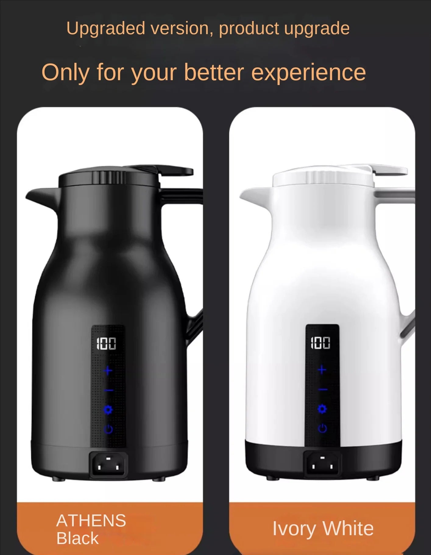12V 24V 220V Car Water Boiling Electric Kettle Trucks with Quick Boiling and Insulation Fast Heating Car Electric Kettle 1000ML