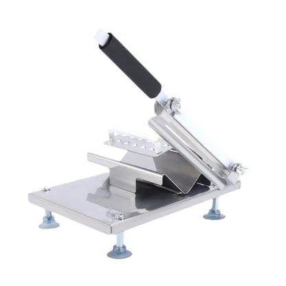 Multi-Functional Manual Meat Slicer - Stainless Steel Home & Commercial Slicing Machine for Lamb, Beef & Frozen Meat Cuts