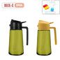 1-4PCS 2-in-1 Olive Oil Dispenser Bottle with Spray and Pour Function Glass Oil Sprayer for Kitchen Cooking BBQ Salad Baking