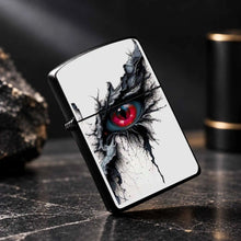 Dark Fantasy Dragon Eye Lighter, Striking Red Pupil Art Pattern Portable Igniter, Unique Stylish Accessory For Daily Use, Outdoor Camping, Candle Lighting, Birthday Party Decor, Exquisite Distinctive Gift For Fantasy Art Love