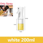 Kitchen Oils Spray Olive Oil Cruet Spray  Home Kitchen Air Fryer Spray Camping BBQ Cooking Plastic Oil Bottle  200/300ml/500ml