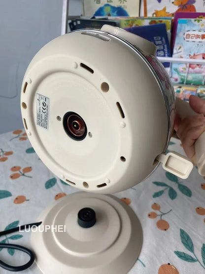 1.7L Retro Electrc Kettle Home With Temperature Display Boiling Water Auto Power Off 304 Stainless Steel Teapot Kitchen Tools