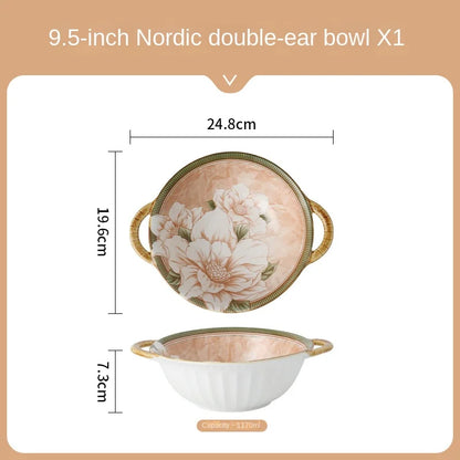 High-quality Ceramic Spoons Wholesale Combinations Household Gift Tableware Sets