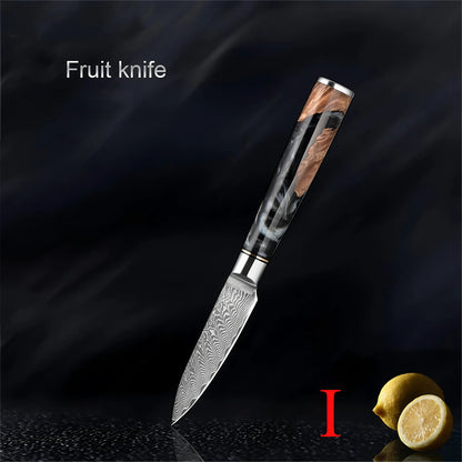 1PC,Japanese 67 Layer Damascus Steel Kitchen Knives Meat Utility Knife Kitchen Cleaver knife Cooking knife Home Kitchen stuff