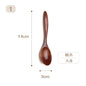 Natural Wood Spoon Bamboo Cooking Utensil Coffee Kitchen Teaspoon Tableware Accessories Spoon Teaspoons for Tea Stirring Spoons