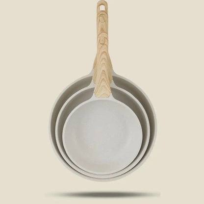 Frying Pan, with Handle Granite Coating Omelette Pan Skillet Frypan for Kitchen