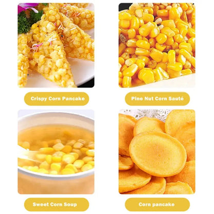 1Pc/2Pcs Stainless Steel Corn Peeler Serrated Corn Stripper Peelers Cob Shaver Planer Thresher Cutter Kitchen Fruit Vegetable Gadget Tool