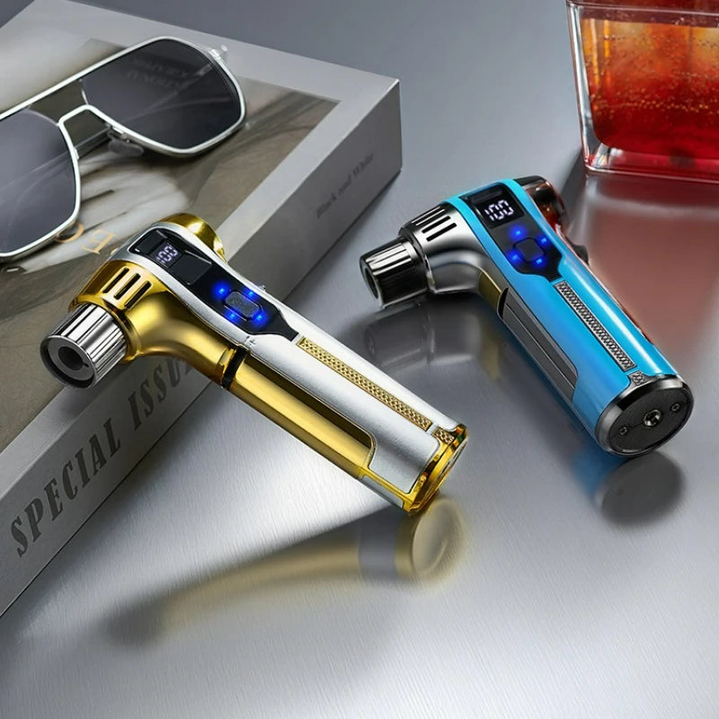 Outdoor Camping BBQ Electronic Lighter Point Moxibustion Special High Temperature Strong Continuation Kitchen Jet Gun