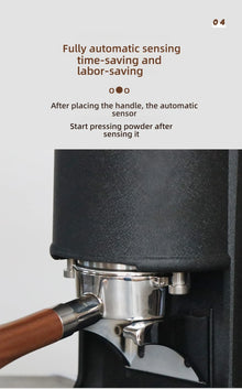 HomeWise TE-2 58mm Automatic Coffee Tamper Machine Touchscreen Electric Espresso Tamper 58.5MM Electric Tamper Adjustable