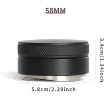 Coffee Distributor Espresso Distribution Tool/Leveler 3 Angled Slopes Adjustable Palm Tamper Fits 51/53/58mm Portafilter