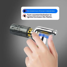 HONEST High Temperature Welding Gun 2 Types Of Flames Butane Gas Turbine Torch Lighter Outdoor BBQ Kitchen Cigar Lighters Gadget