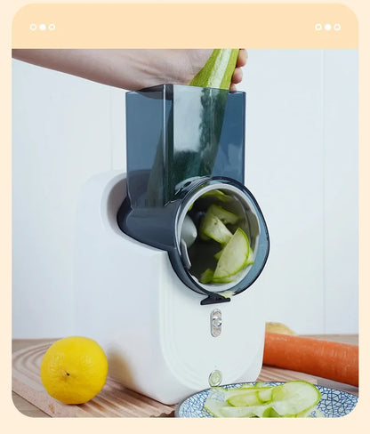Household Multi-function Vegetable Cutter 1PC Kitchen Electric Vegetable Cutter Vegetable Slicer Shredder Automatic