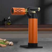 HONEST High Temperature Welding Gun 2 Types Of Flames Butane Gas Turbine Torch Lighter Outdoor BBQ Kitchen Cigar Lighters Gadget