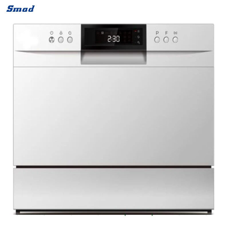 6 Place Settings Dishwashing Mini Portable Countertop Dish Washers Dishwasher Machine