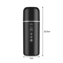 12V/24V Universal Car Electric Kettle,Fast Heating Portable Water Heater Cup For Truck Vehicle Use,Auto Shut-Off Safety Des F7S0