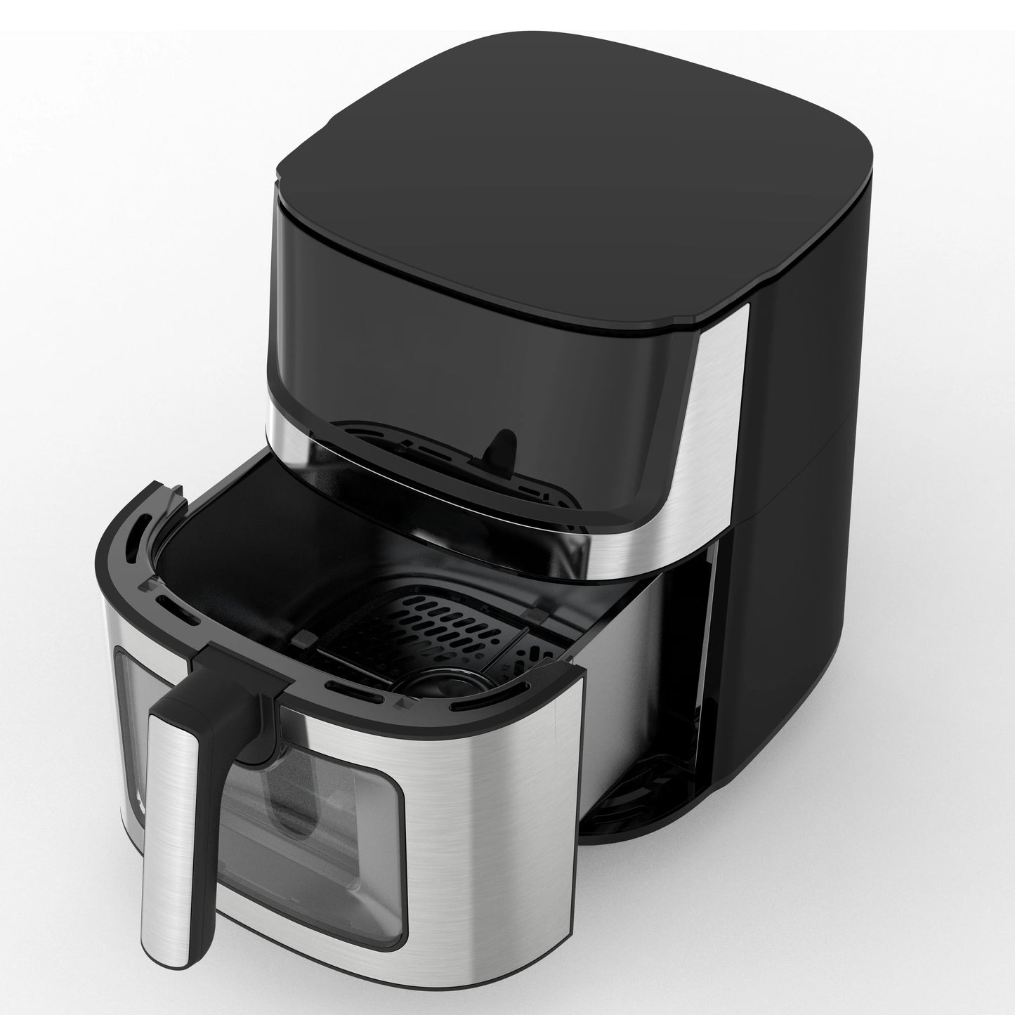 2026 New Model Multi-functional6L 8L Factory OEM Electric Digital air Fryer Household Food Processors, Stainless Steel air Fryer