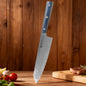 2026 New Damascus Pattern Japanese Kitchen Knife - High Hardness, Sharp Main Chef Knife for Cooks - Wooden Handle Kitchen Knife