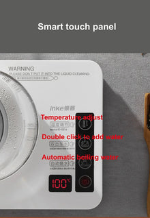 1350W Multifunction Automatic Bottom Electric Kettle Temperature Control Glass Teapot Home Tea Brewing Machine Auto Power Off 1L