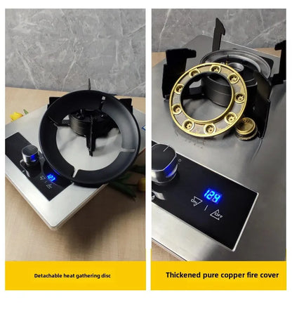 Household is very beautiful wife flip single stove gas  embedded natural gas liquefied gas single eye stove