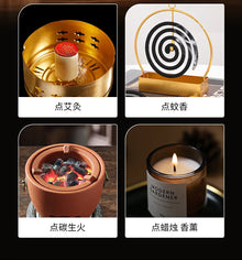 JOBON Metal Windproof Cigar Lighter Camping Kitchen BBQ Baking Tool Welding Gun Turbine Torch Lighters smoke accesoires