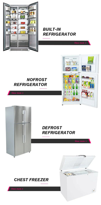 2025 BCD-355WQB Best-Selling Built-In Refrigerator-Freezer - 355L Home Appliance with Premium Cooling Performance
