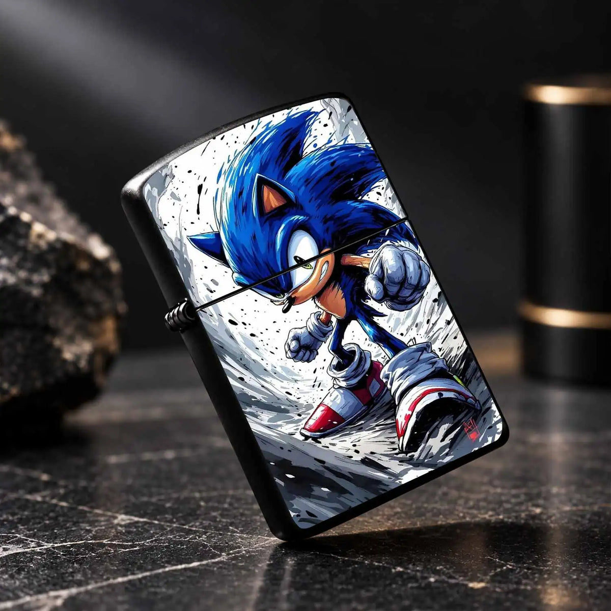 Creative Hedgehog Themed Lighter, Stylish Printed Design, Portable All-Scenario Use, Ideal For Gifting, Collecting, Outdoor Camping, Daily Carrying, Adds Fun Vibe For Various Occasions A Humorous And Interesting Lighter