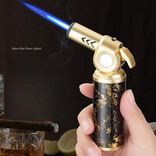 JOBON Metal Windproof Cigar Lighter Camping Kitchen BBQ Baking Tool Welding Gun Turbine Torch Lighters smoke accesoires