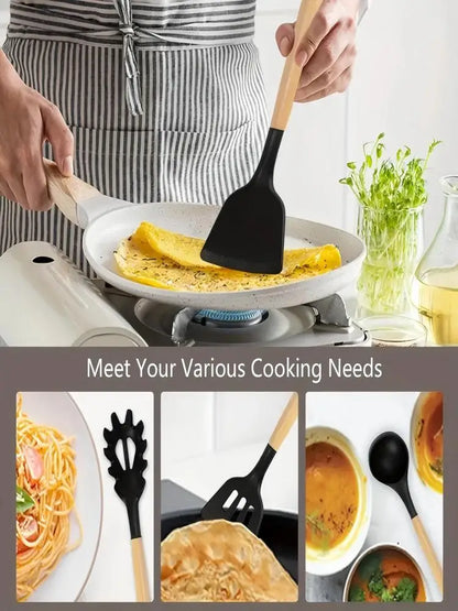 This 19-part knife set offers a variety of tools for different cooking tasks, making it a versatile choice for any kitchen.