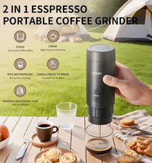 Electric Esspresso Coffee Machine Portable Electric Coffee Maker Set for Outddoor