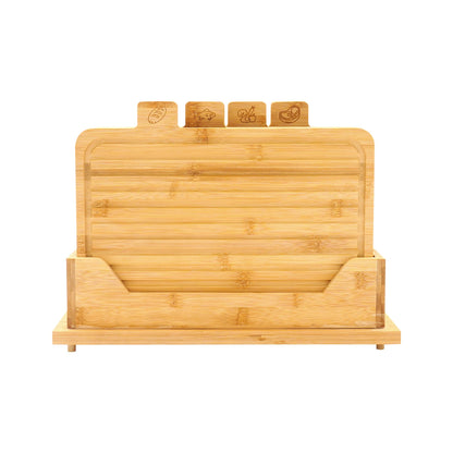 4PCS Wood Cutting Board Set for Baking Bread Cuting Fruit Vegetable Chees Kitchen & Charcuterie Available on Both Sides