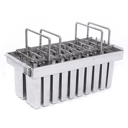 Large Capacity Ice Pop Mold for 20 Ice Cream, Food-Grade Stainless Steel, Space-Saving Design, Easy to Clean, Perfect for