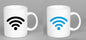 Creative Battery Magic Mug Positive Energy Color Changing Cup Ceramic Discoloration Coffee Tea Milk Mugs Novelty Gifts